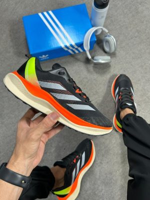 Adidas Adizero Boston Preto/Laranja